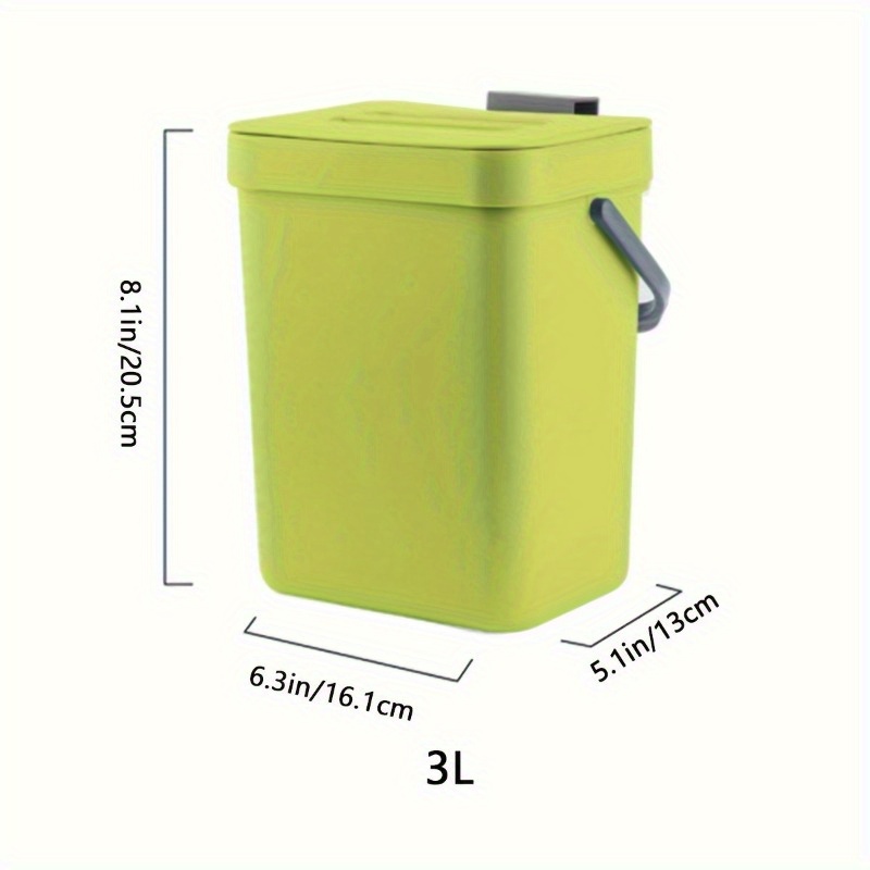 Cubo de Basura Silencioso con  - Commercial Kitchen Bin reseña y precio