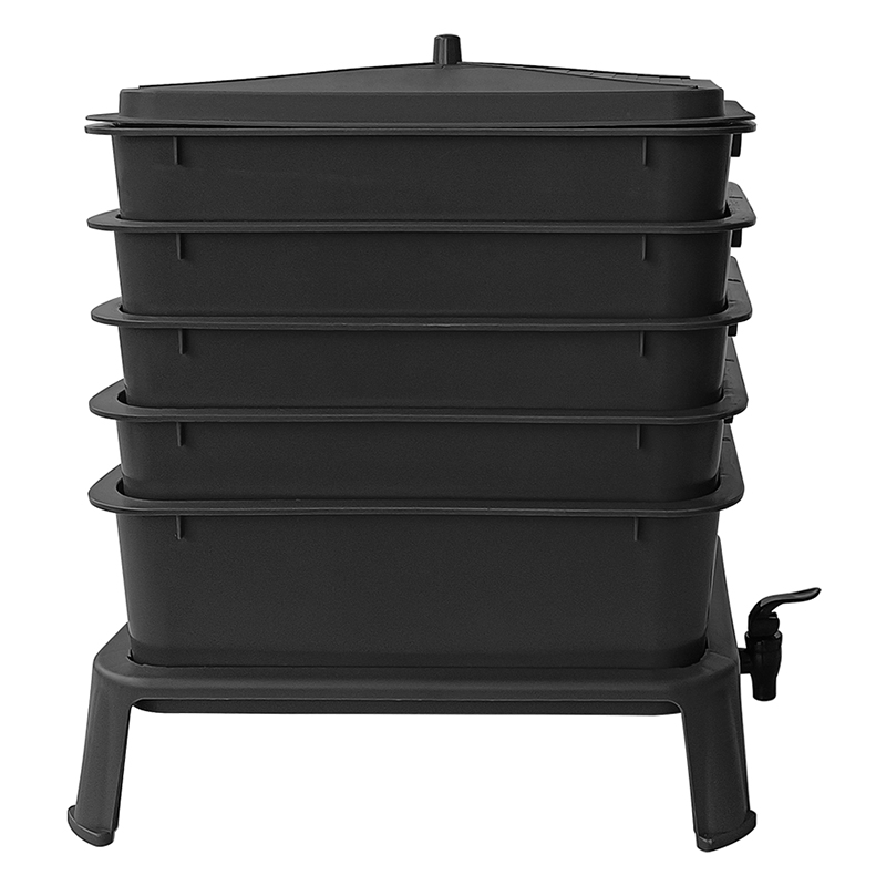 Compostador de Gusano de Tierr - Commercial Kitchen Bin reseña y precio