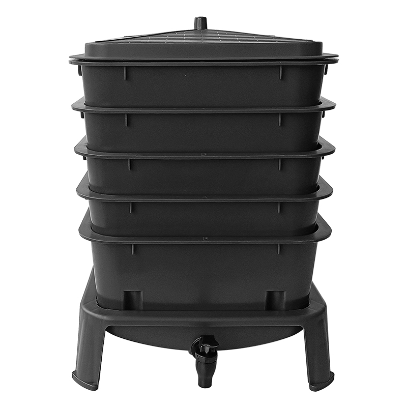 Compostador de Gusano de Tierr - Commercial Kitchen Bin reseña y precio