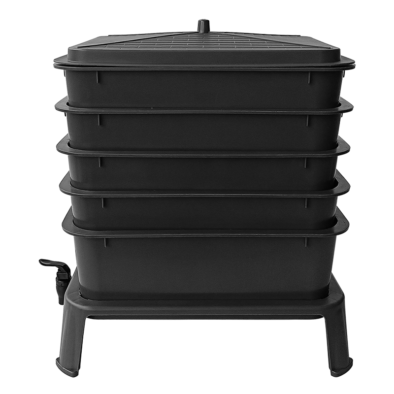 Compostador de Gusano de Tierr - Commercial Kitchen Bin reseña y precio