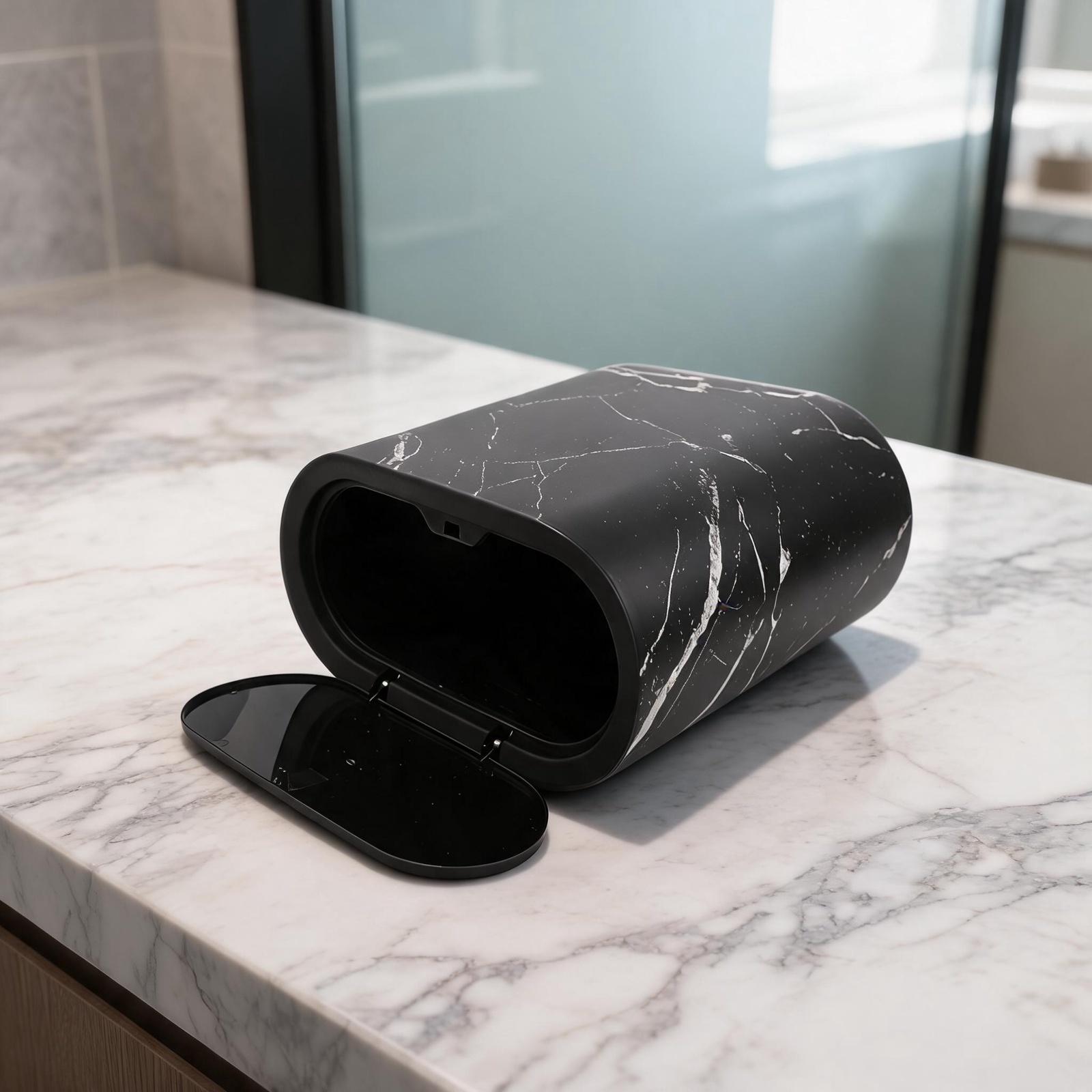 Cubo de basura estrecho con ta - Commercial Kitchen Bin reseña y precio